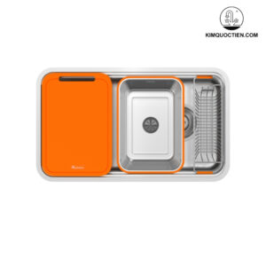 Chậu rửa bát phong cách Nhật KONOX R50 Tari 8047SU