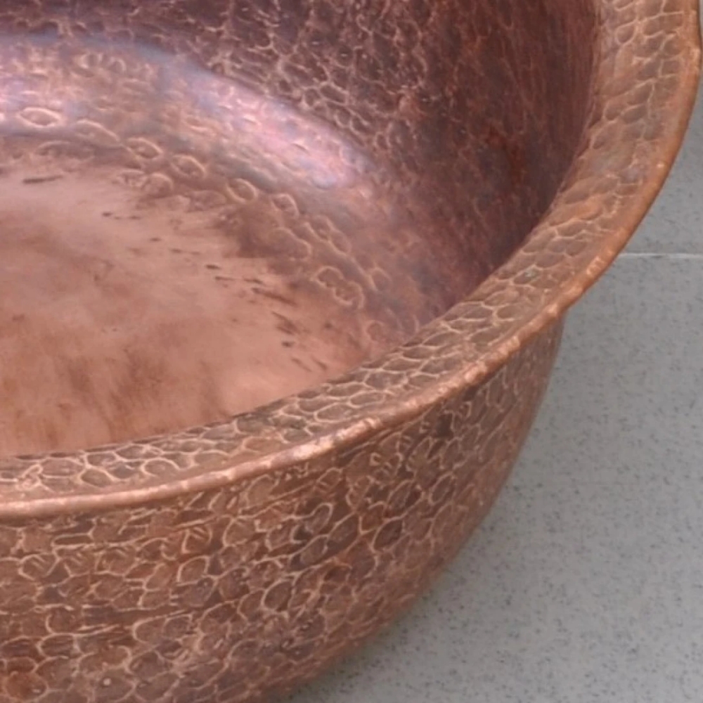 Chậu lavabo Kanly RSC315V đặt bàn bề mặt kiểu đồng cổ 400x160mm