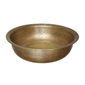 Chậu ngâm chân vàng bằng đồng Kanly RSC317V