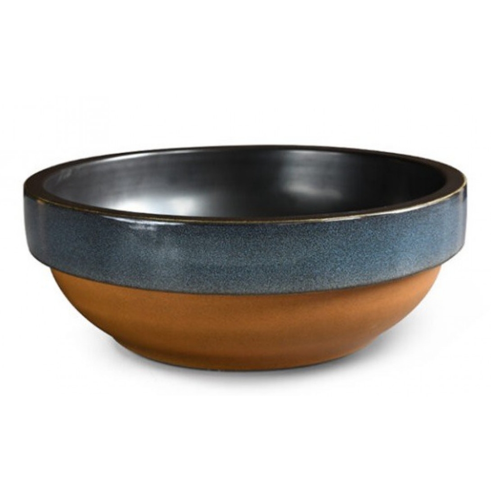 Chậu lavabo đặt bàn Kanly sứ hoa văn SU311