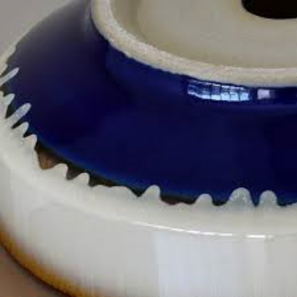 Chậu rửa mặt lavabo Kanly hoa văn nghệ thuật SU312 đặt bàn