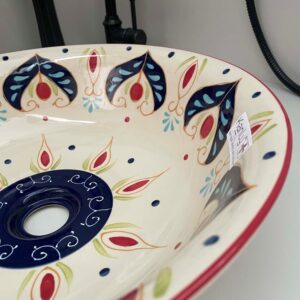 Chậu lavabo đặt bàn Kanly sứ mỹ thuật SU405