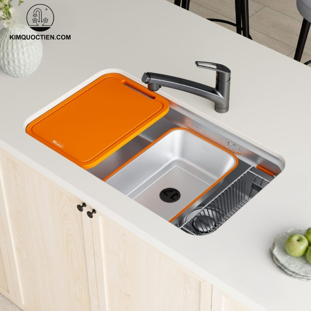 Chậu rửa bát phong cách Nhật KONOX Tari Smart 8047