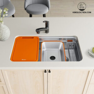 Chậu rửa bát phong cách Nhật KONOX Tari Smart 8047