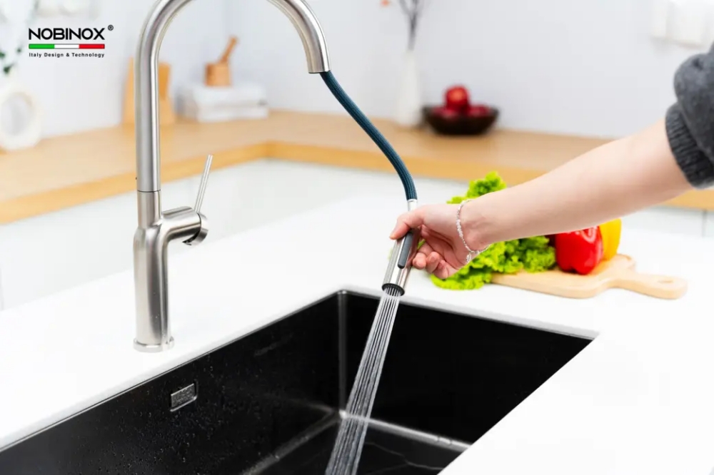 Vòi NOBIBOX ADORA NX992 có khả năng xoay 360 độ