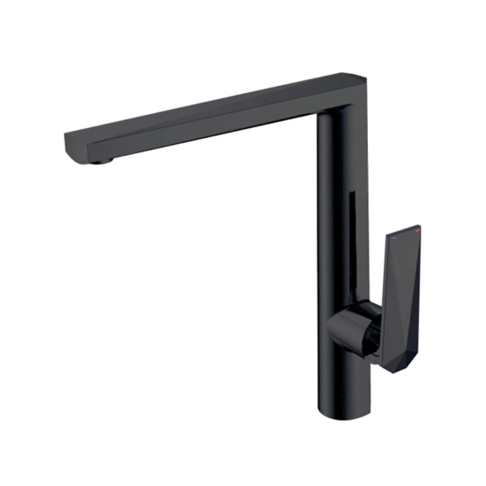 Vòi rửa chén nóng lạnh Luxta L3221 Black