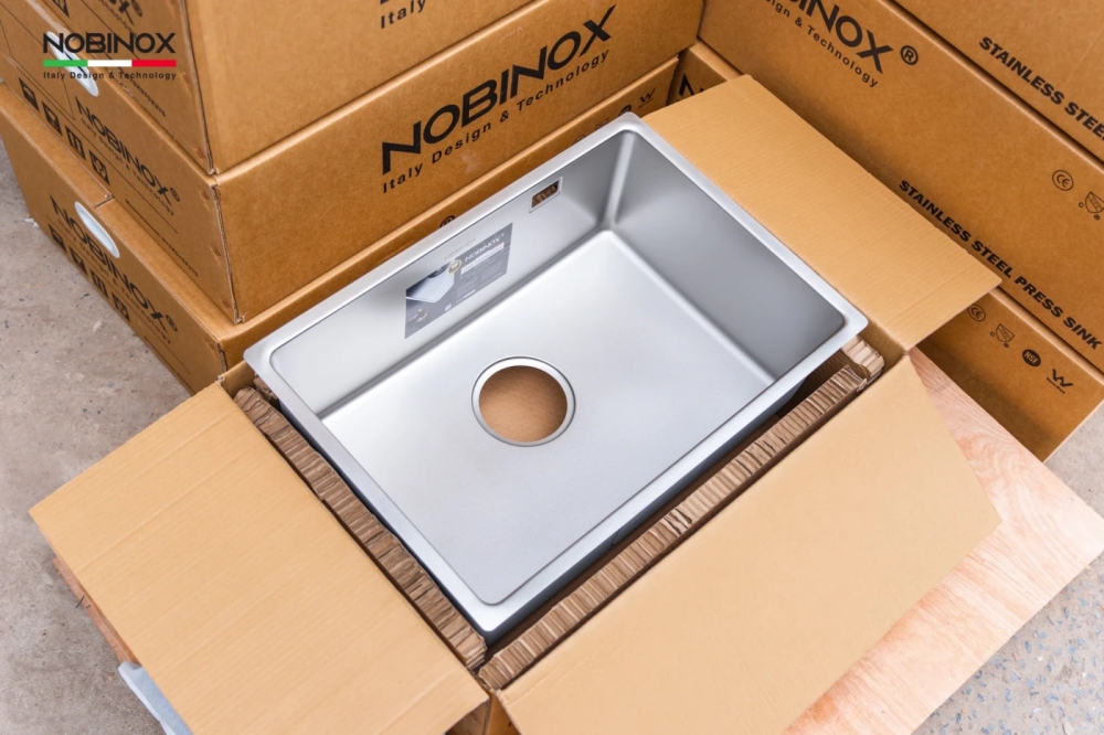 Thiết kế một hố giúp người dùng tận dụng được tối đa diện tích lòng chậu