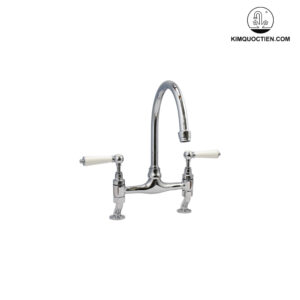 Vòi Rửa Chén Bát Kanly CHC20 Bằng Đồng Mạ Chrome Nóng Lạnh
