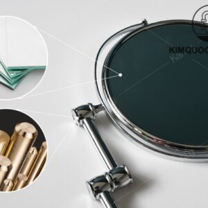 Gương soi đồng thau mạ chrome Kanly CHK18