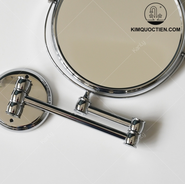Gương soi đồng thau mạ chrome Kanly CHK18