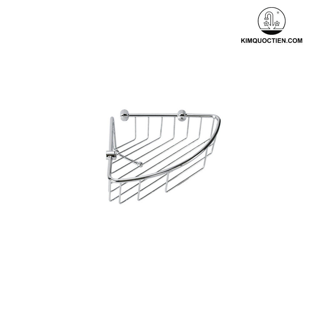 Kệ Góc Kanly CHK28 Bằng Đồng Mạ Chrome