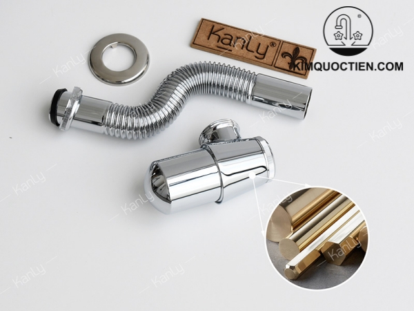 Ống Thoát Lavabo Kanly CHP05 Ruột Gà