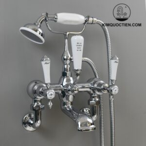 Sen Tắm Kanly CHS01 Nóng Lạnh Cổ Điển Đồng Mạ Chrome