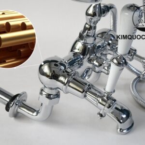 Sen Tắm Kanly CHS01 Nóng Lạnh Cổ Điển Đồng Mạ Chrome
