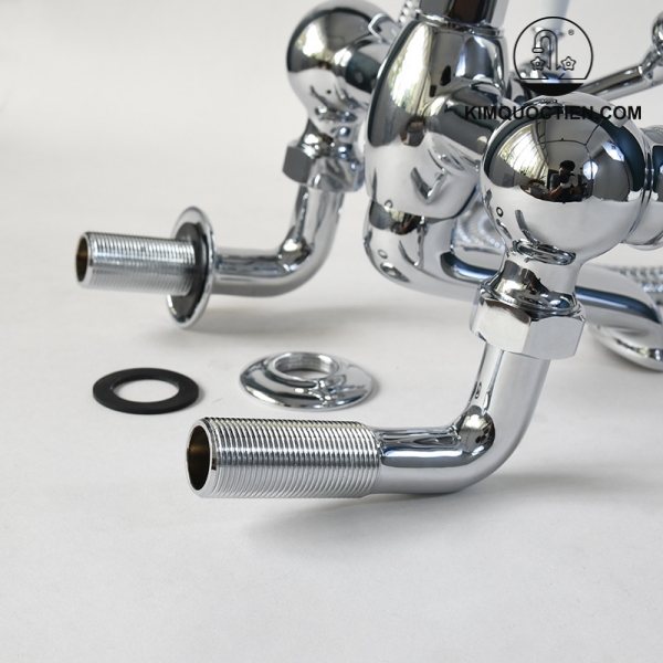 Sen Tắm Kanly CHS01 Nóng Lạnh Cổ Điển Đồng Mạ Chrome