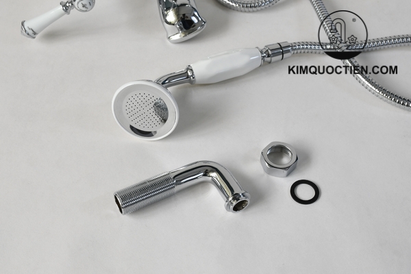 Sen Tắm Kanly CHS01 Nóng Lạnh Cổ Điển Đồng Mạ Chrome