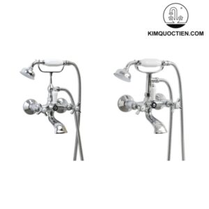 Củ sen tắm nóng lạnh treo tường CHS02