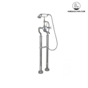 Vòi Sen Xả Bồn Tắm Kanly CHS09 Nóng Lạnh Đồng Mạ Chrome Cổ Điển