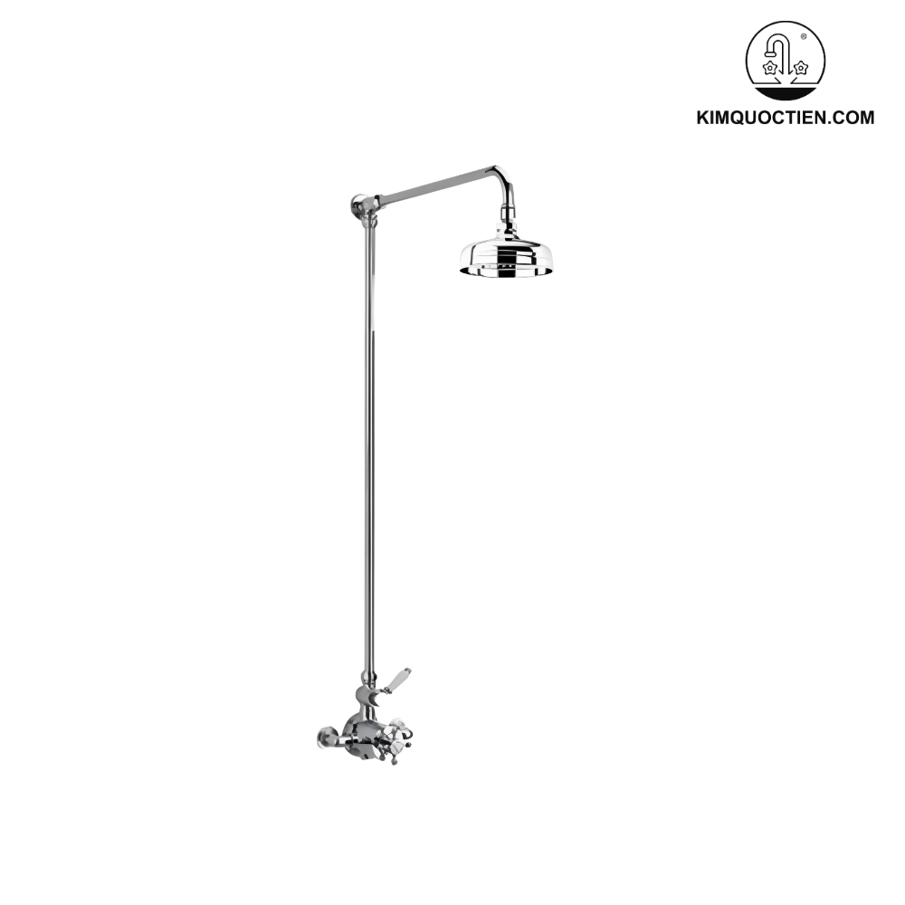 Sen Cây Kanly CHS12 Tắm Đứng Đồng Thau Cổ Điển 1 Đường Nước