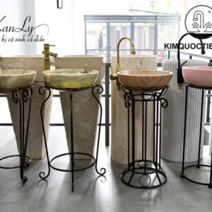 Kệ Đặt Chậu Rửa Mặt Lavabo Bằng Sắt Kanly FP03