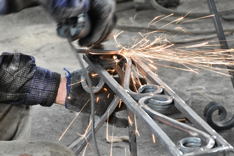 Khung Sắt Mỹ Thuật Đặt Chậu Lavabo Kanly FP04