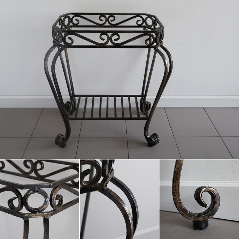 Khung Sắt Mỹ Thuật Đặt Chậu Lavabo Kanly FP04