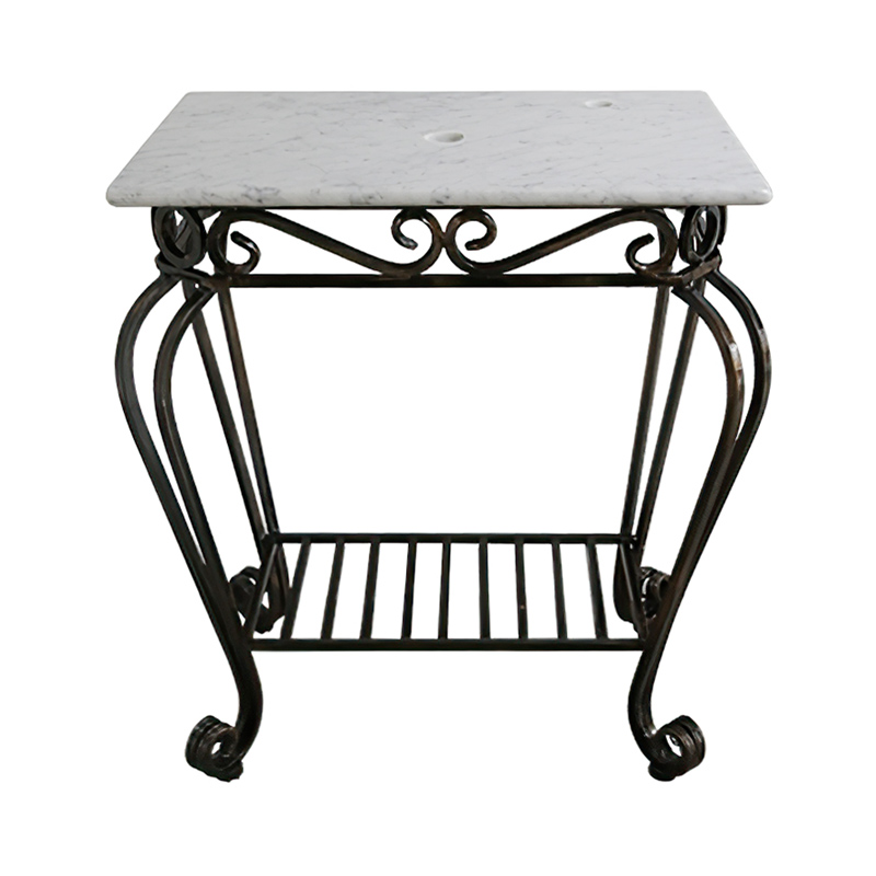 Khung Sắt Mỹ Thuật Đặt Chậu Lavabo Kanly FP04