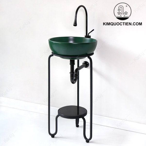 Kệ Đặt Chậu Lavabo Bằng Sắt Kanly FP08