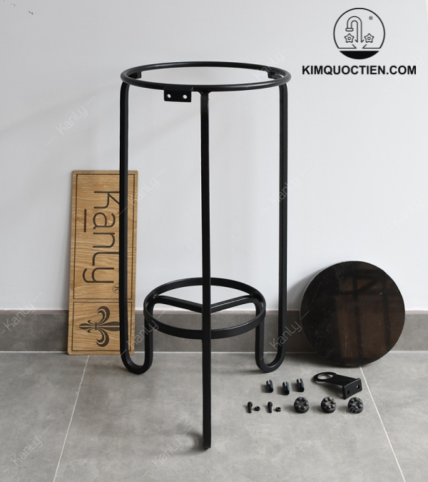 Kệ Đặt Chậu Lavabo Bằng Sắt Kanly FP08
