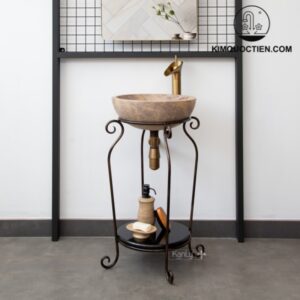 Chân Kệ Đặt Chậu Lavabo Bằng Sắt Kanly FP10