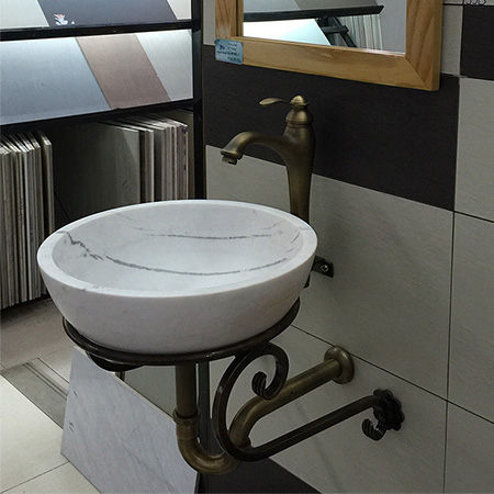 Giá Sắt Đỡ Chậu Rửa Mặt Lavabo Kanly FW02