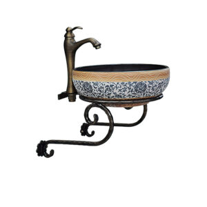 Giá Sắt Đỡ Chậu Rửa Mặt Lavabo Kanly FW02