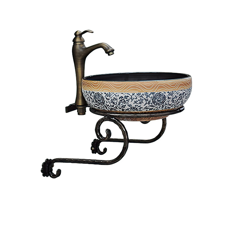 Giá Sắt Đỡ Chậu Rửa Mặt Lavabo Kanly FW02