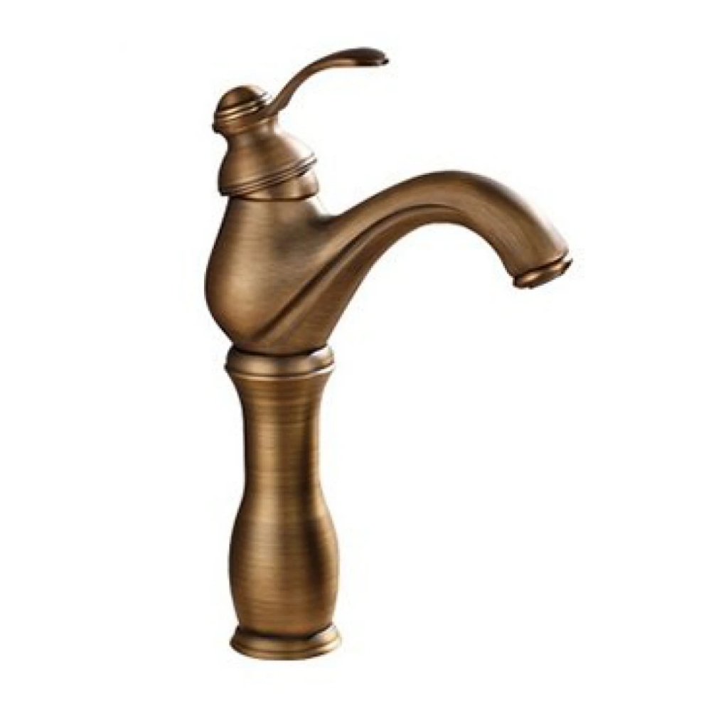 Vòi lavabo nóng lạnh bằng đồng cổ điển Kanly GCA09