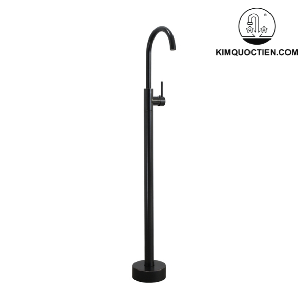 Vòi Xả Bồn Đặt Sàn Kanly GCAH6B Nóng Lạnh Màu Đen