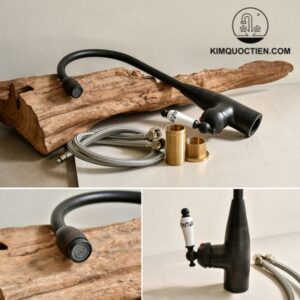 Vòi Rửa Chén Kanly GCC01B Nóng Lạnh