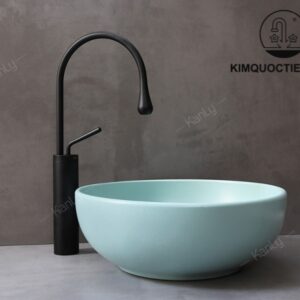 Vòi Lavabo Kanly GCC21B Thân Cao Nóng Lạnh