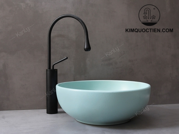 Vòi Lavabo Kanly GCC21B Thân Cao Nóng Lạnh