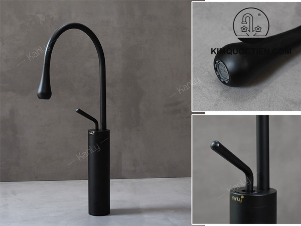 Vòi Lavabo Kanly GCC21B Thân Cao Nóng Lạnh