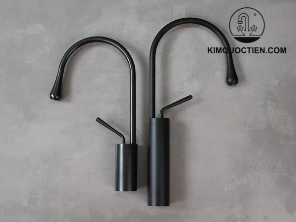 Vòi Lavabo Kanly GCC21B Thân Cao Nóng Lạnh