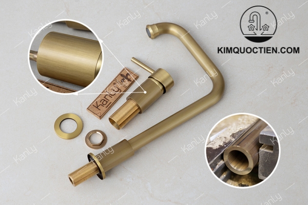 Vòi Lavabo Kanly GCC41 Nóng Lạnh