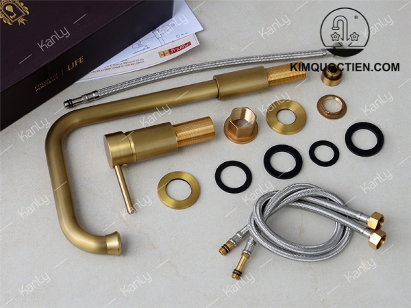 Vòi Lavabo Kanly GCC41 Nóng Lạnh