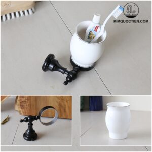 Giá để cốc đơn bằng đồng Kanly GCK07B