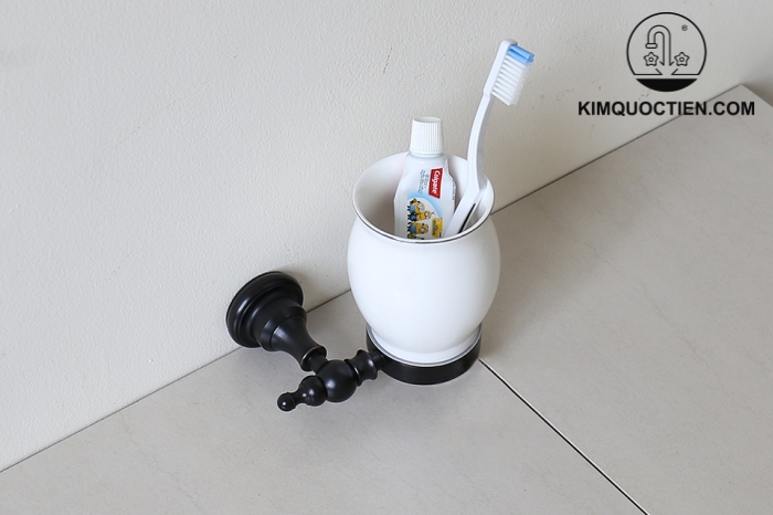 Giá để cốc đơn bằng đồng Kanly GCK07B