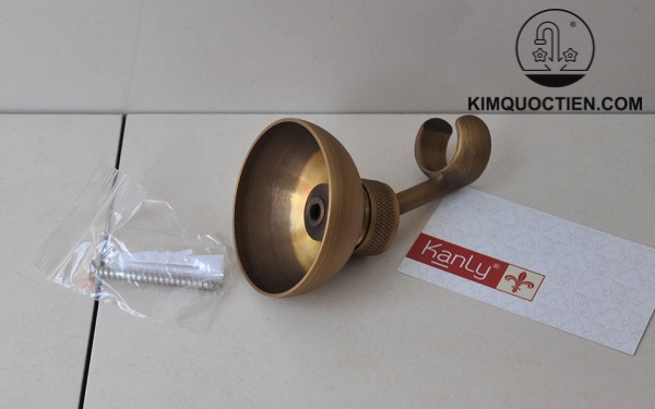 Móc treo vòi sen bằng đồng Kanly GCK31
