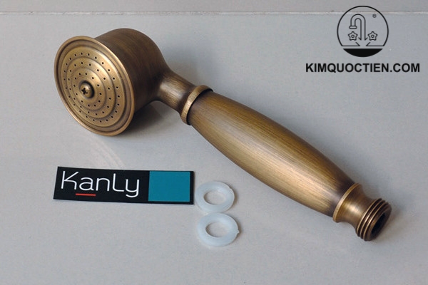 Tay sen tắm bằng đồng Kanly GCK43