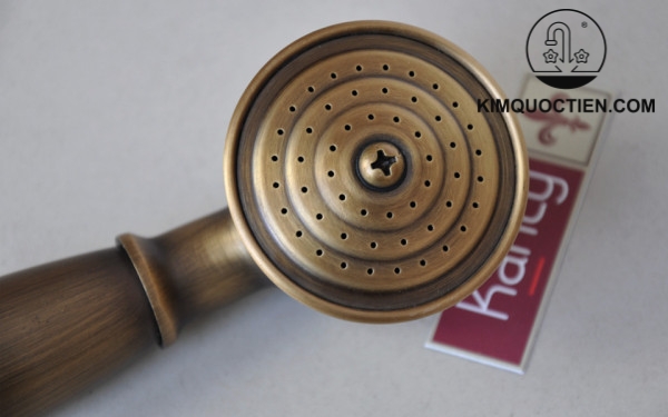 Tay sen tắm bằng đồng Kanly GCK43