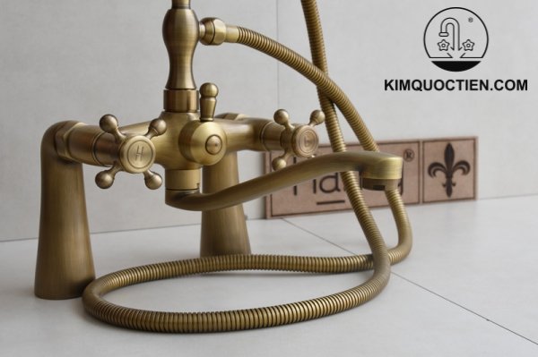 Thanh nối dài vòi sen bằng đồng Kanly GCK55
