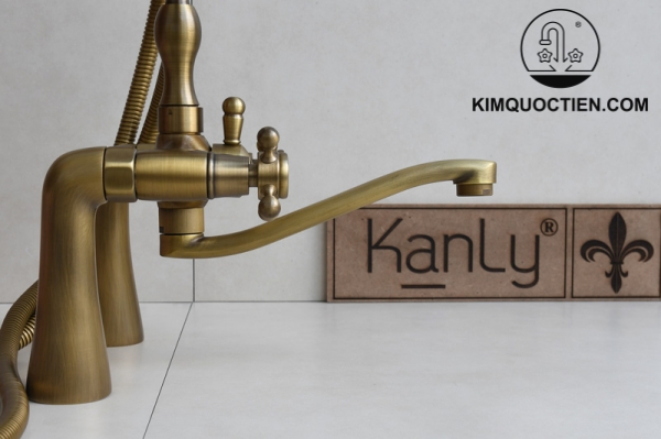 Thanh nối dài vòi sen bằng đồng Kanly GCK55