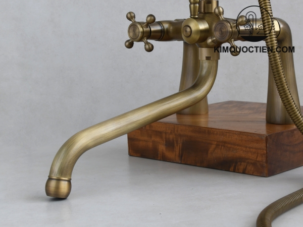 Vòi xả nước dài bằng đồng Kanly GCK58